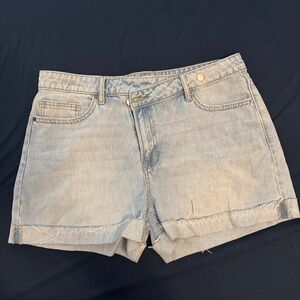 Vici Women's Denim Boyfriend Shorts